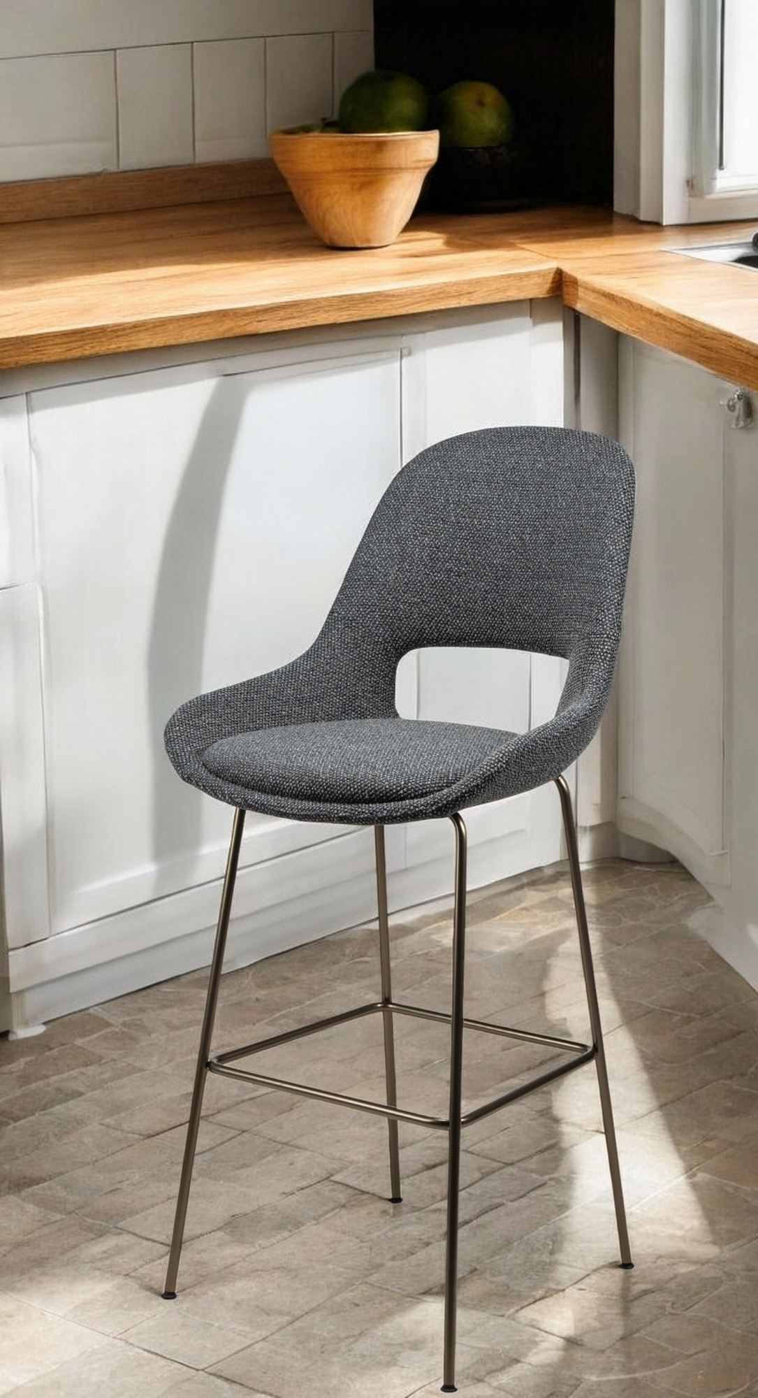 Theia Barstool Amrchair Low Tabouret de bar Freifrau Manufacture