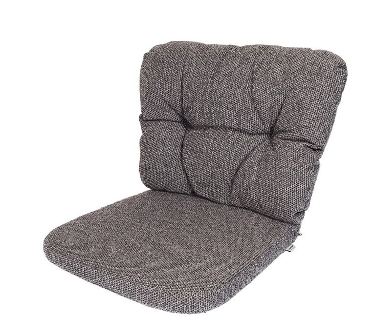 Basket/Moments/Ocean Outdoor Coussin pour Fauteuil gris foncé Cane-Line
