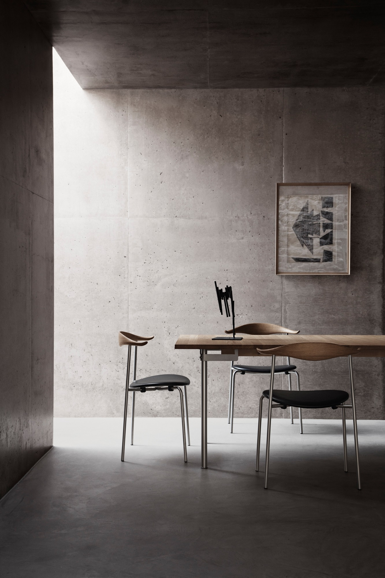 CH88P chaise rembourrée Carl Hansen & Søn