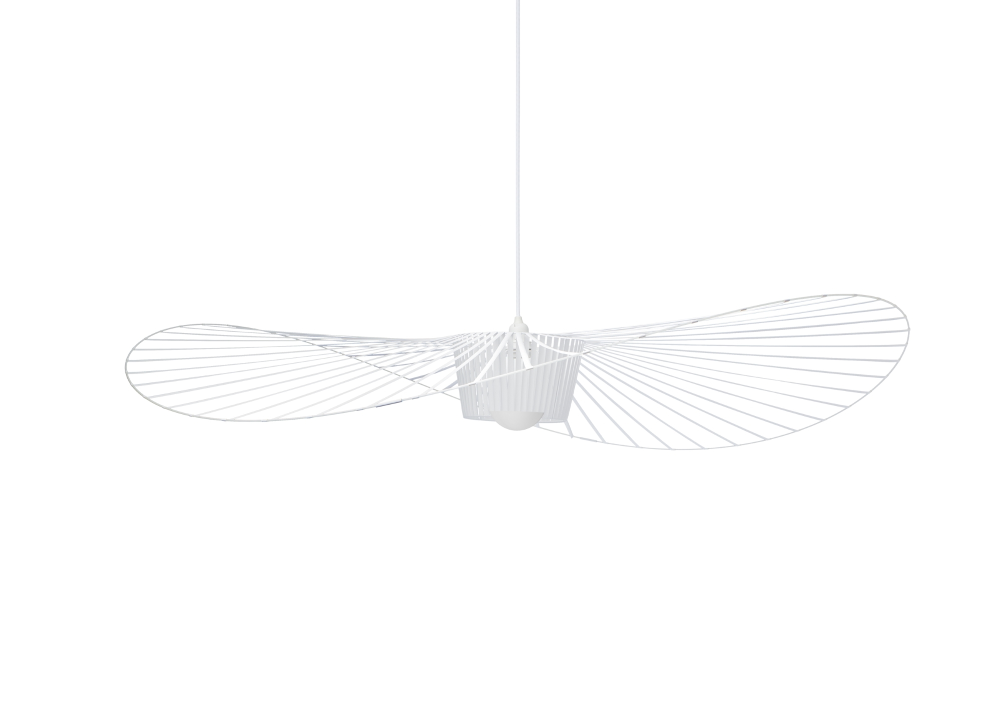 Vertigo lampe suspension grand blanc Petite Friture