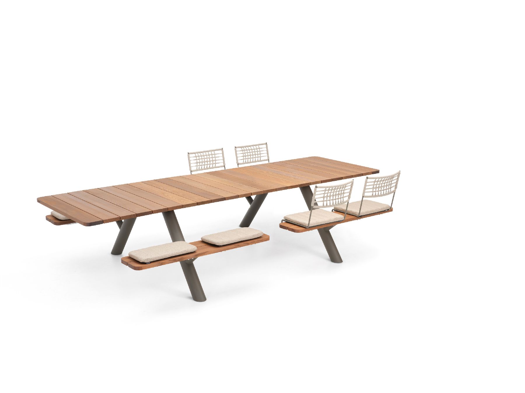 Table et banc Panigiri Picnic Combi Outdoor Extremis