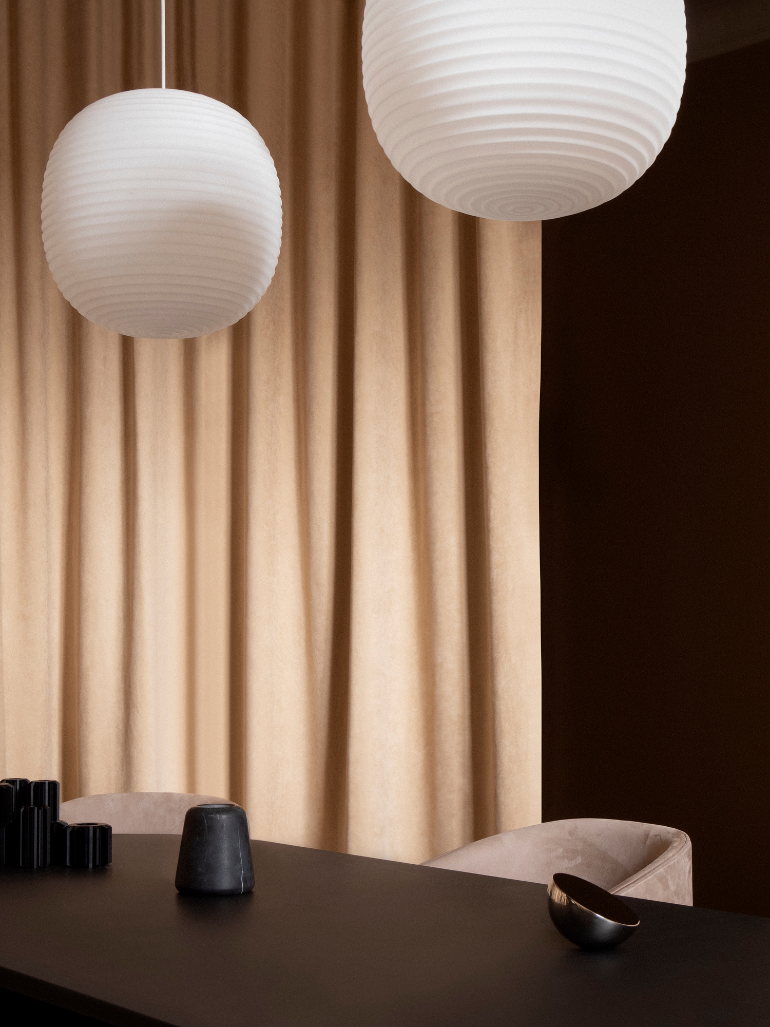 Lanterne Pendant Lampe de suspendue Ø40 x H40 cm New Works OFFRE SPECIALE