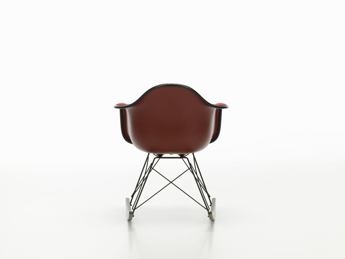 Eames Plastic Armchair RAR Fauteuil à bascule Entièrement rembourré Vitra
