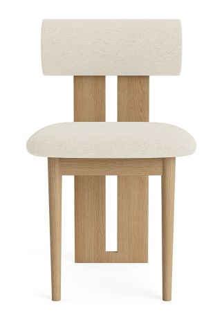 Hippo Chaise Chêne Nature Barnum Bouclé 24 Norr11