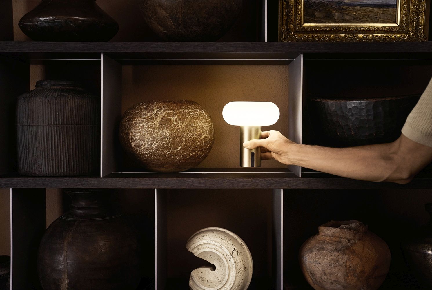Oto Portable Lampe de table / Rechargeable lamp Belux