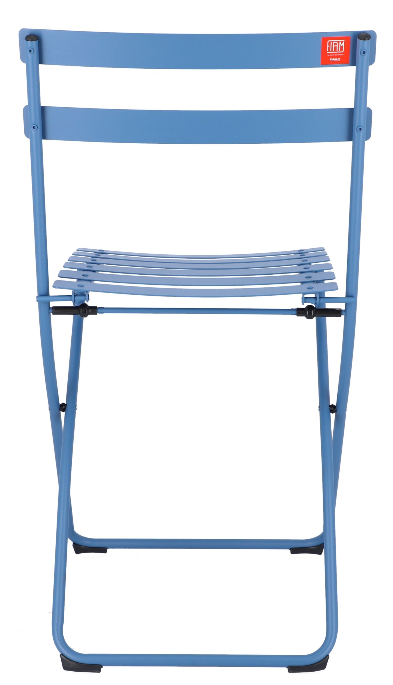 Fiam Spring Chaise pliante d'extérieur Jan Kurtz Bleu clair