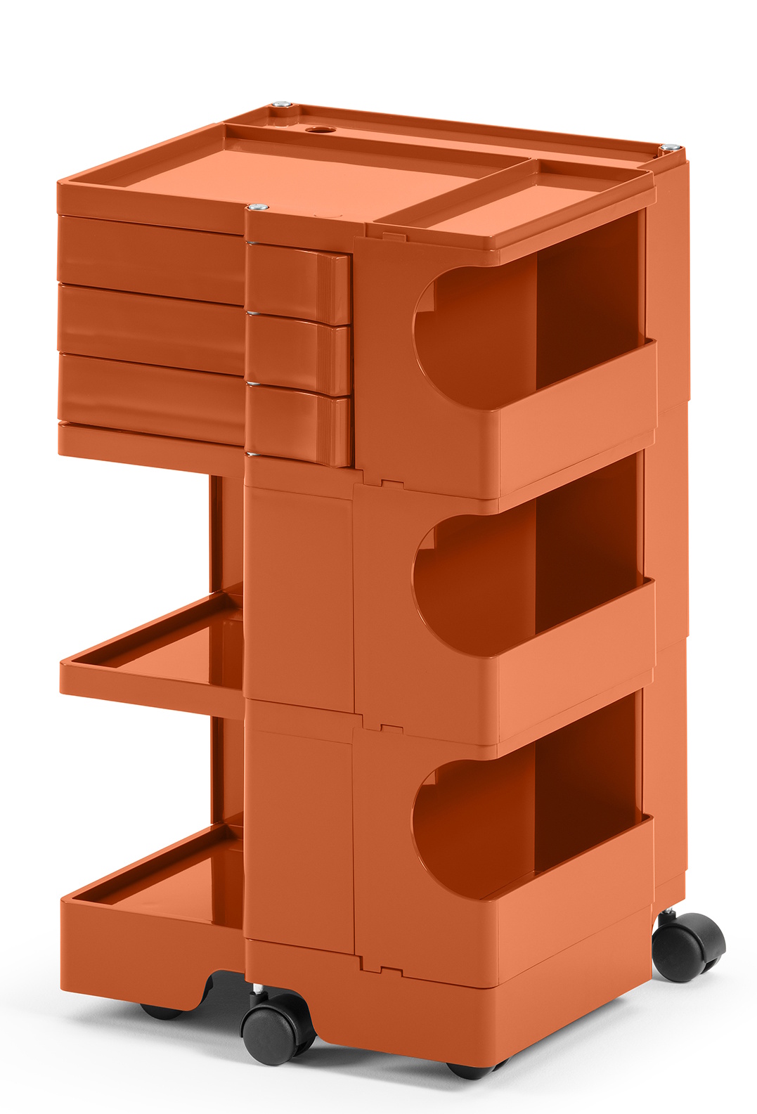 Boby B33 Caisson à roulettes B-Line Paprika