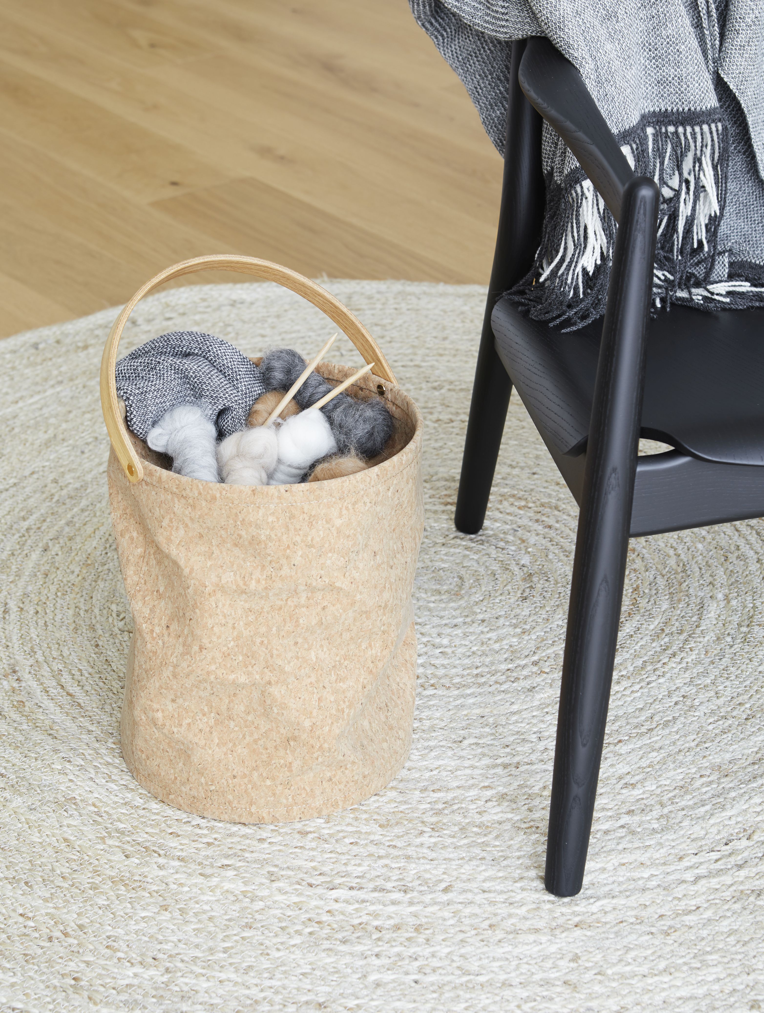Aymara Plaid 170x130 Rib Cream Form & Refine