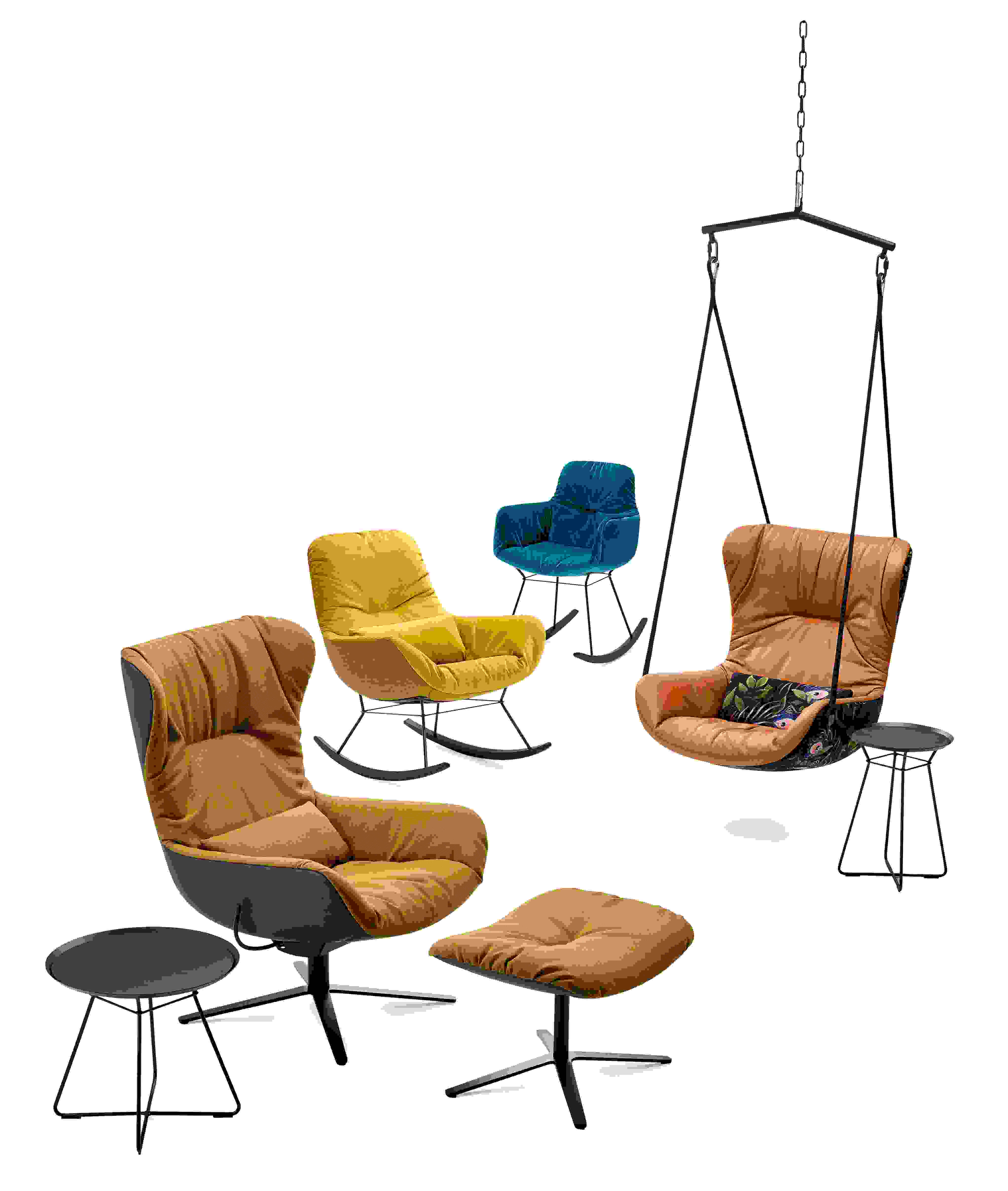 Leya Wingback Siègepivotant Chaise Freifrau Manufaktur