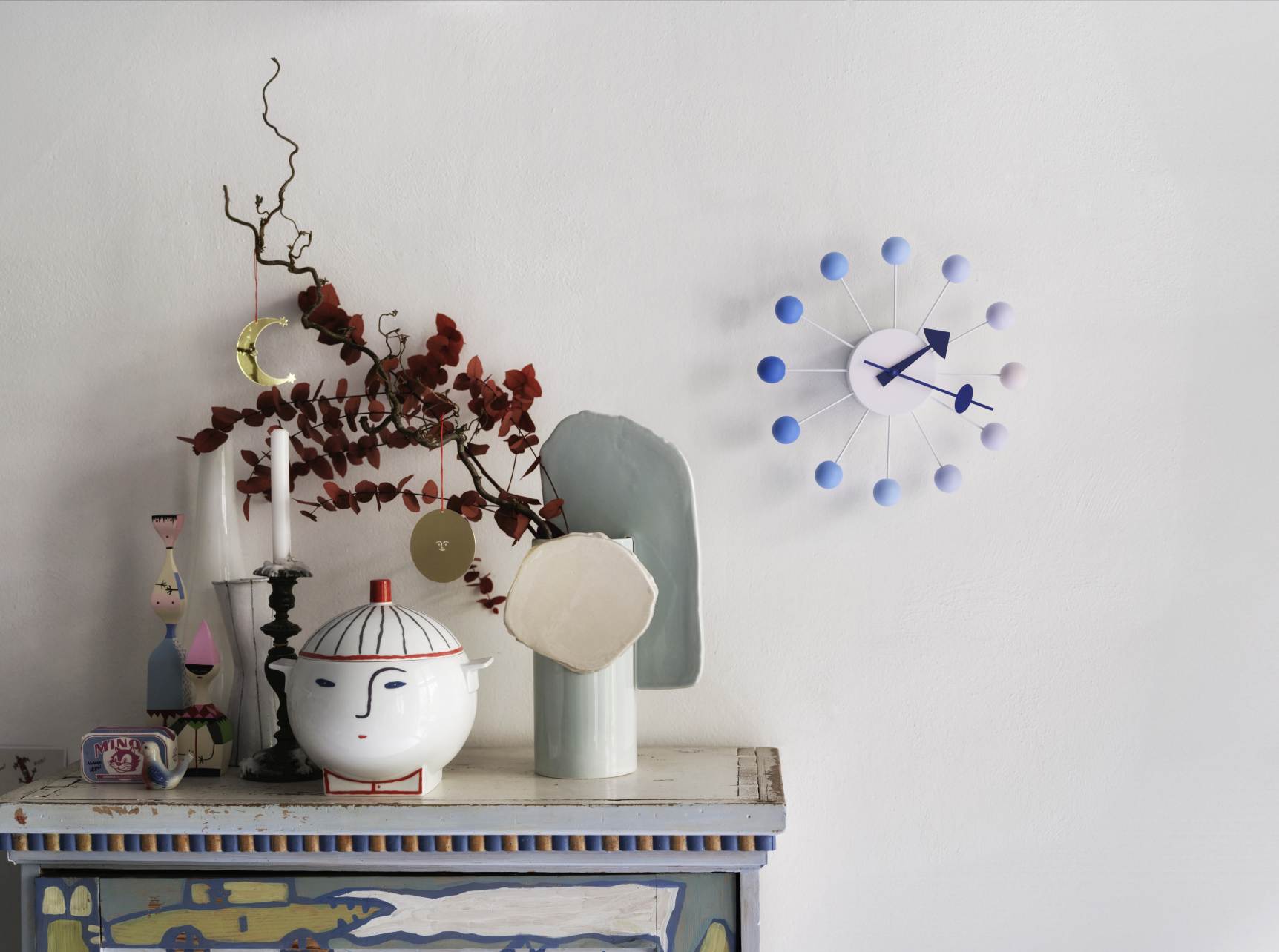 Ball Clock Horloge murale Dawn Vitra LIMITED EDITION