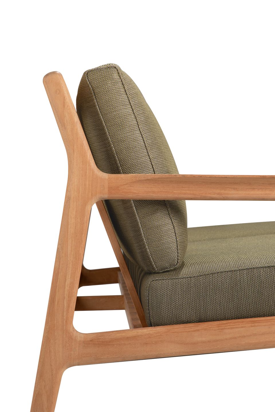 Canapé d'extérieur 2 places Jack, tissu vert teck Ethnicraft