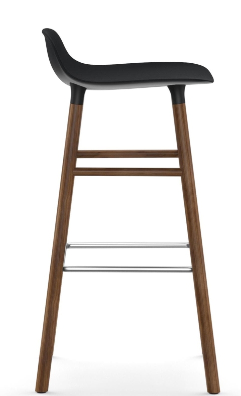 Form Barstool tabouret de bar H 75 cm Bois Normann Copenhagen