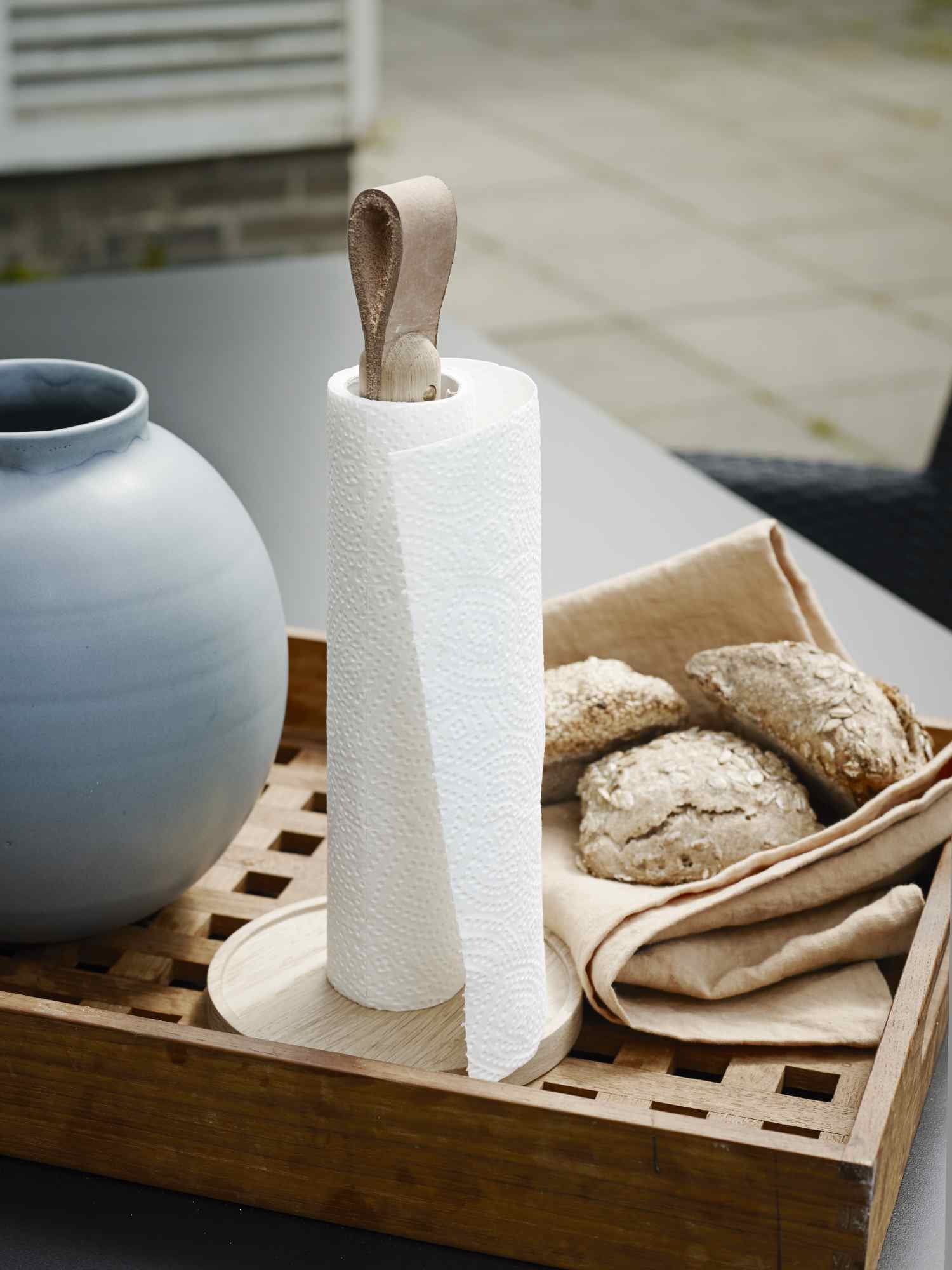 Norr Paper Towel Holder Porte-rouleau de cuisine Skagerak by Fritz Hansen OFFRE SPECIALE