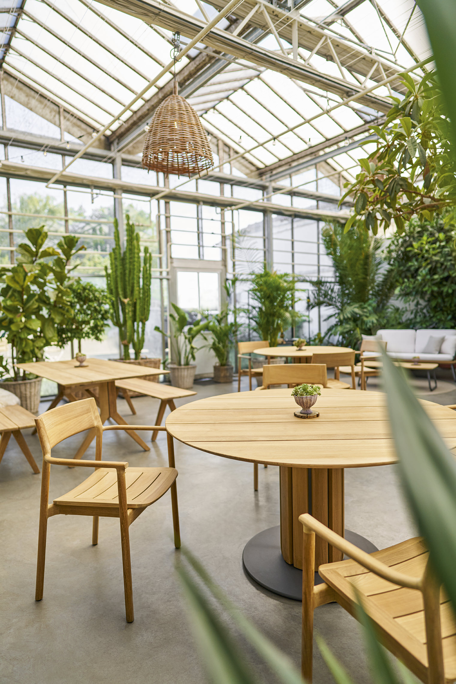 Teva Table ronde / Table de salle à manger Weishäupl