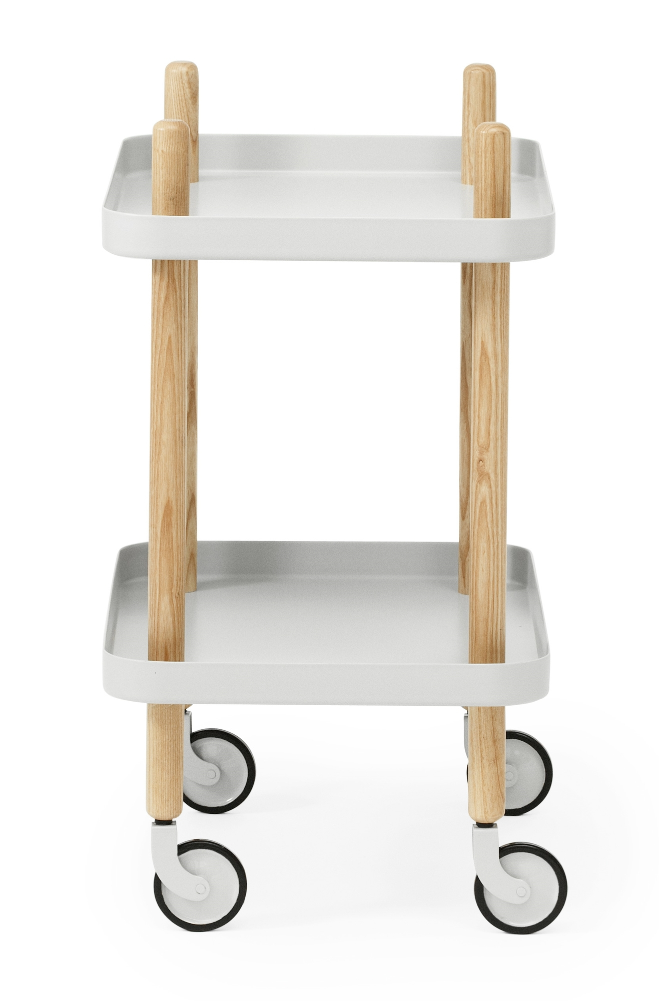 Block Table Chariots de nourriture Normann Copenhagen Gris clair