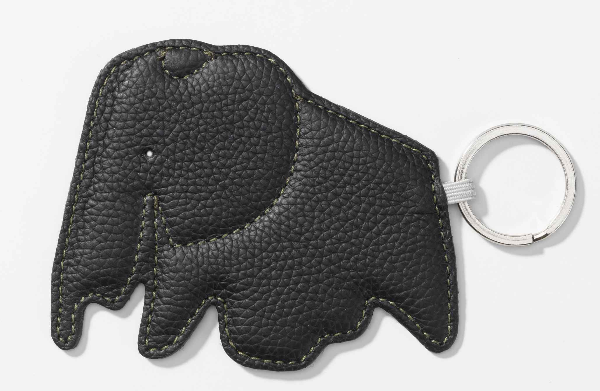 Keyring Porte-clés Elephant Vitra Nero