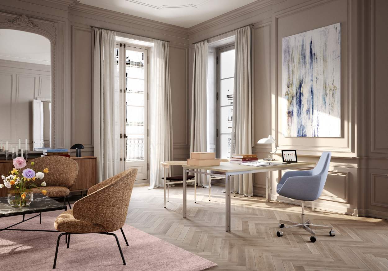 PK55 / PK 55 Table à Manger Fritz Hansen 