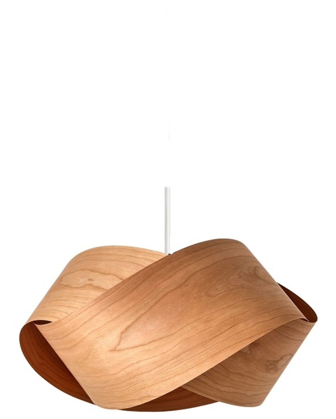 Nut Suspension Lampe suspendue Câble et baldaquin blanc / abat-jour cerise LZF Lamps OFFRE SPECIALE