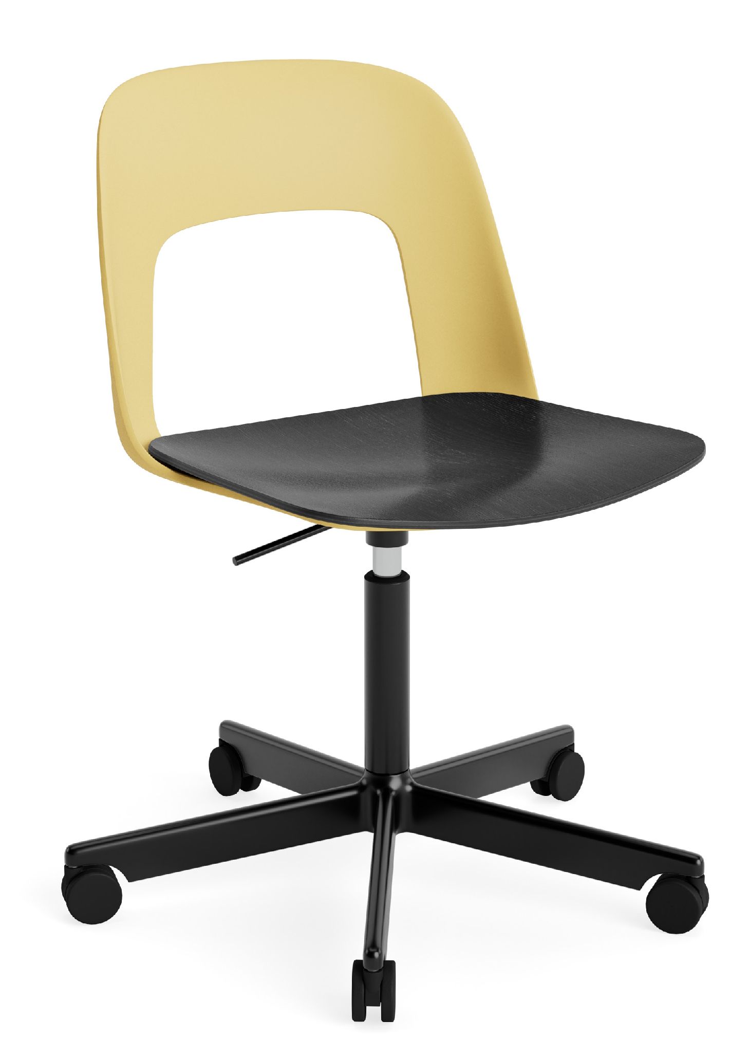 Layout Side Chair 142 chaise à pied pivotante 5 étoiles Hay  