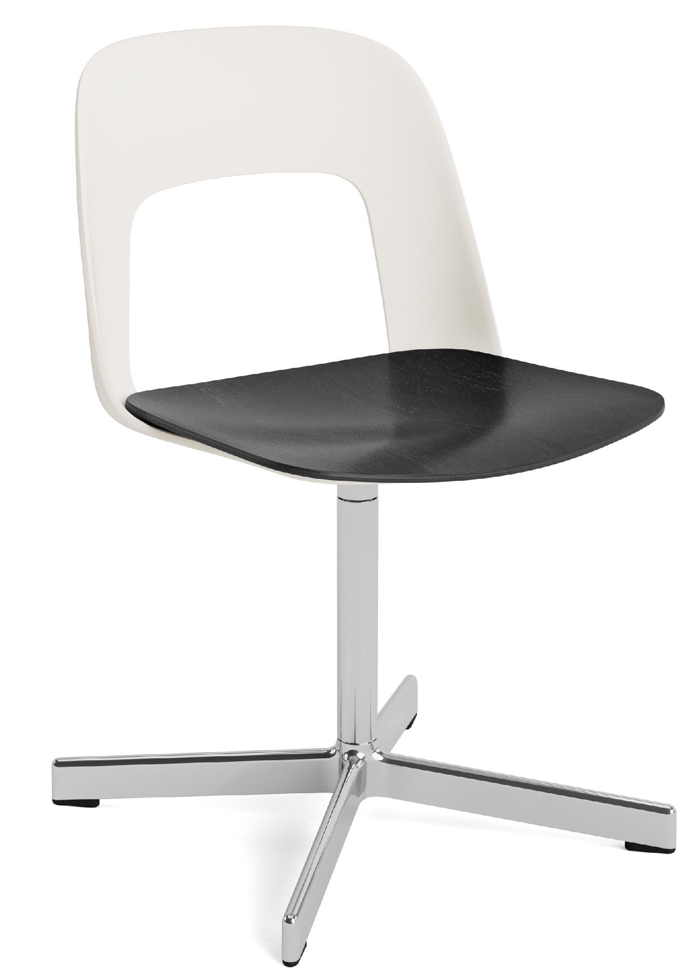 Layout Side Chair 132 4-étoiles pivotantes chaise Hay 