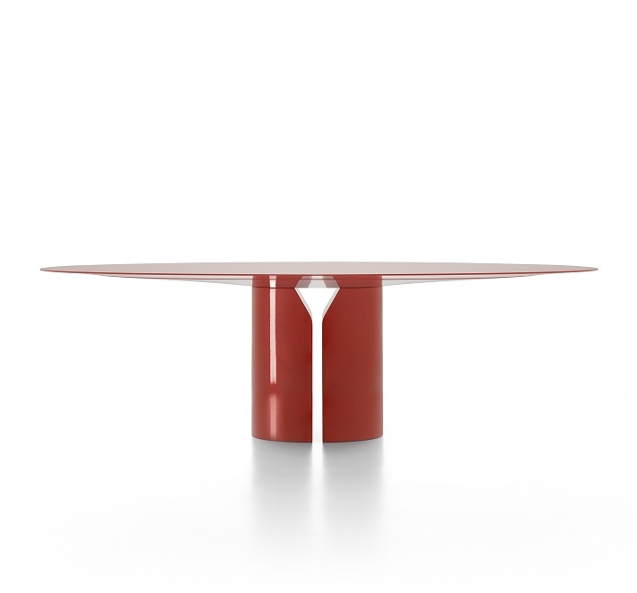 NVL Table ronde / Table à manger Combinaison préférée MDF Italia