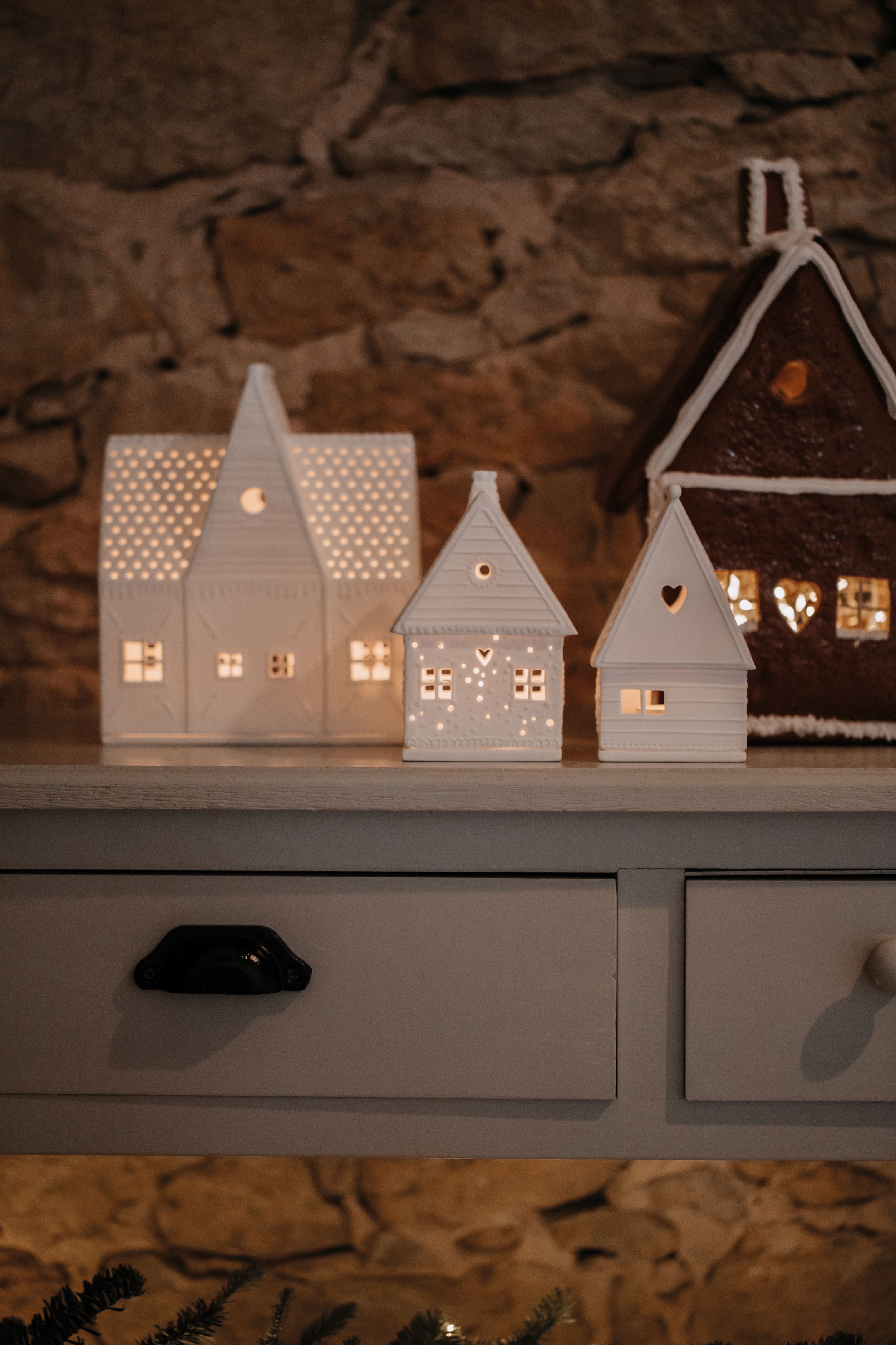 Pain d'épices Maison lumineuse grande Räder