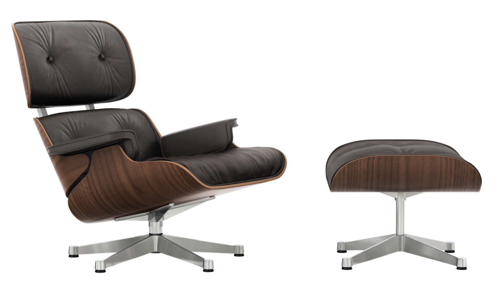 Eames Lounge Chair & Ottoman Fauteuil CONFIGURATEUR Vitra