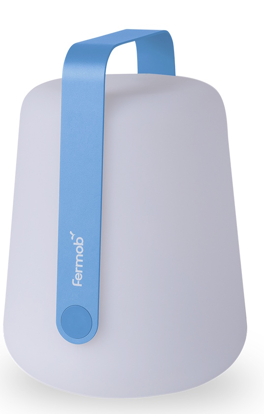 Balad 2 lampe de table H 25 cm Fermob Maya bleu