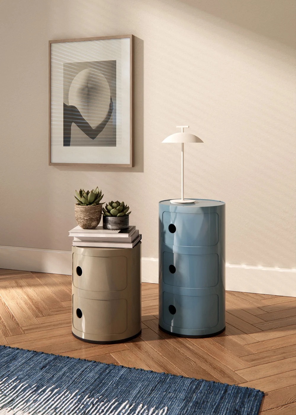 Componibili 3 Element 4988 / 4967 Container Kartell