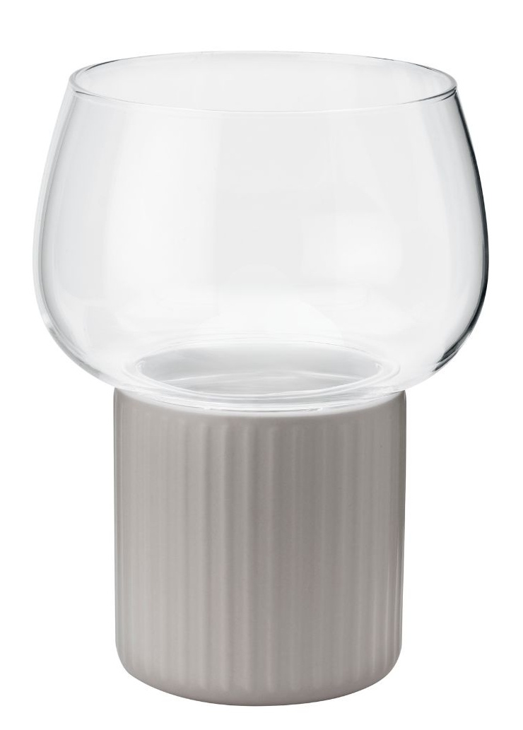 Hygge Hurricane Lanterne Stelton Gris OFFRE SPECIALE