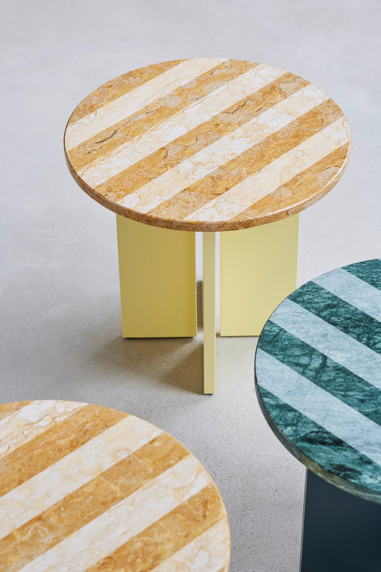 Sediment Side Table Table d'appoint Favius Verde Guatemala