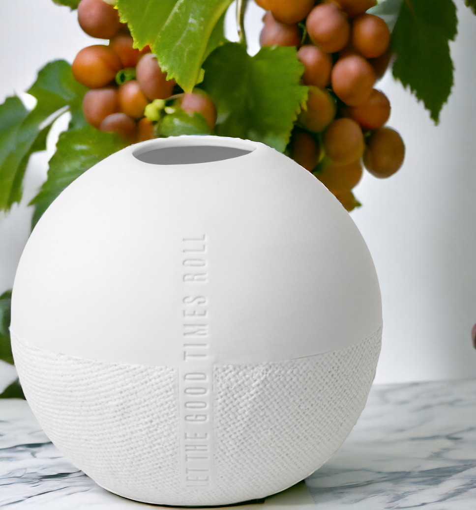 Formsprache Vase Let the Good Times Roll Räder