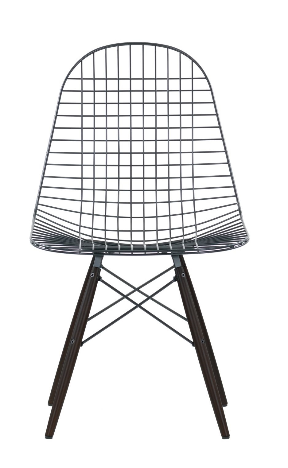 DKW Wire Chair Chaise assise rembourree Vitra