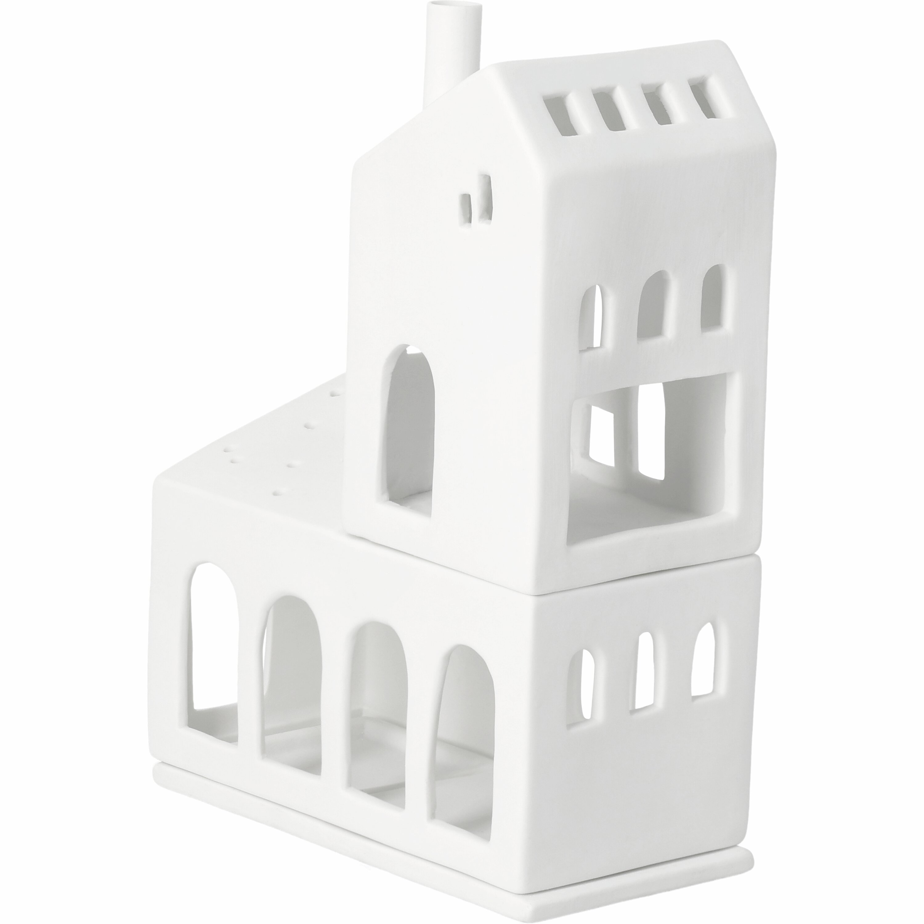 Maison lumineuse Maison empilée des arcs Räder