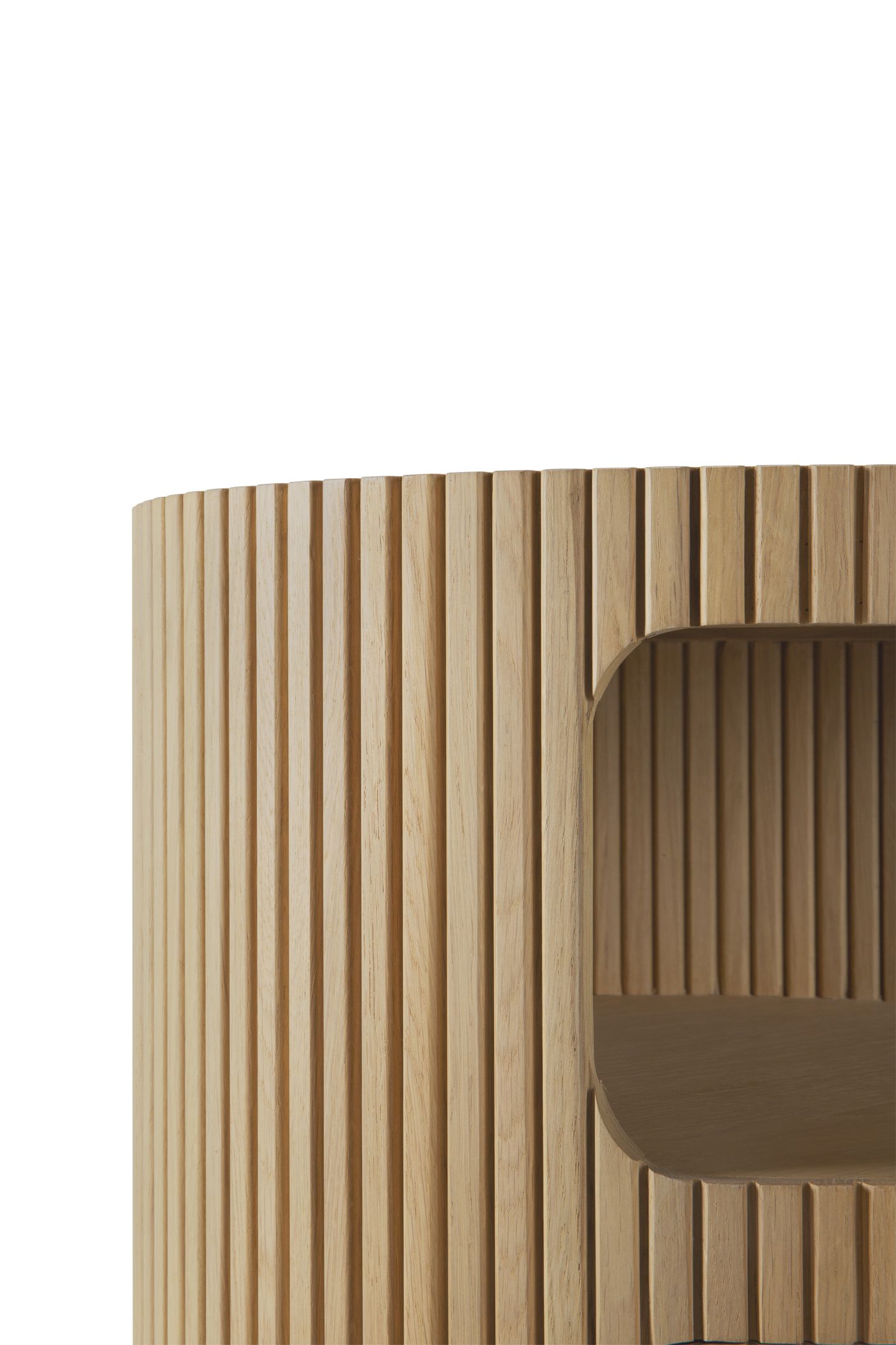 Caisson à roulettes Boomerang - Chêne Ethnicraft 