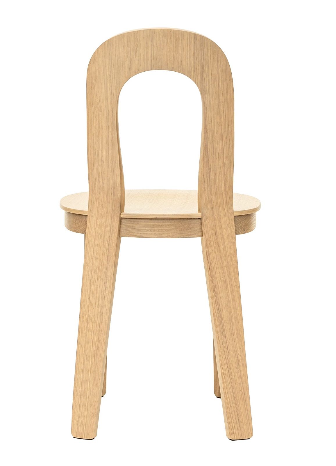 Olivia Chair Chaise en bois Design House Stockholm Chêne clair Olivia Chair: Design Holzstuhl aus Eiche hell, Design House Stockholm, Frontansicht.