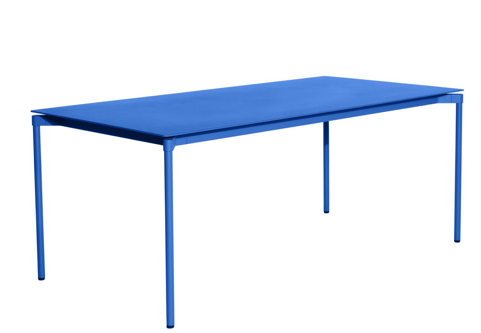 Fromme Dining Table Rectangulaire Table de salle à manger rectangulaire Petite Friture Bleu
