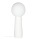 Abat-jour : blanc / base : blanc 