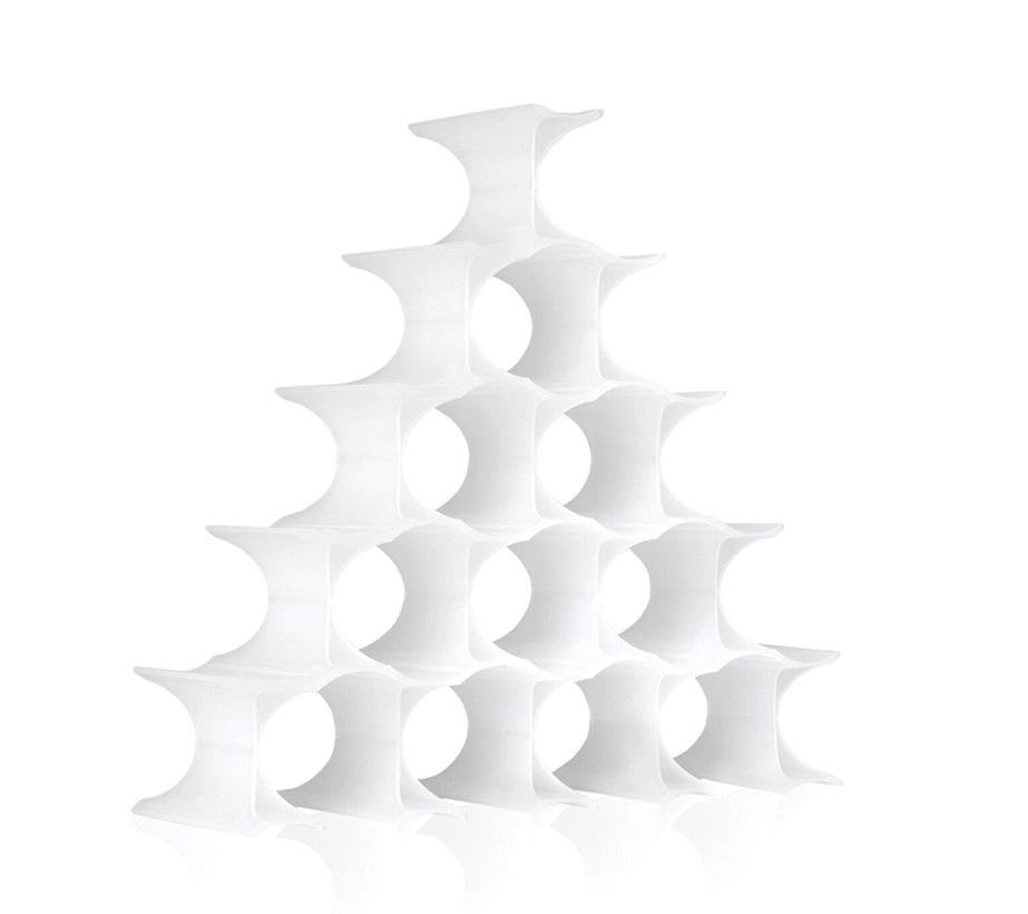Infinity Porte-bouteilles Blanc Kartell OFFRE SPECIALE