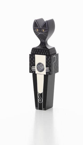 Wooden Dolls Cat / Dog Wooden figure Vitra Cat small