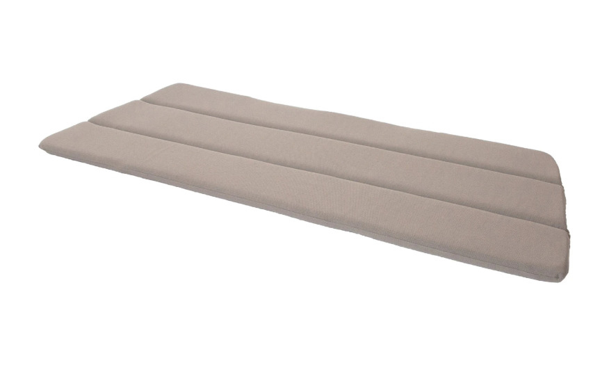 Breeze Kissensatz taupe: Einzelnes Sitzkissen für Cane-Line Outdoor Lounge Sofa, wetterfest und komfortabel.