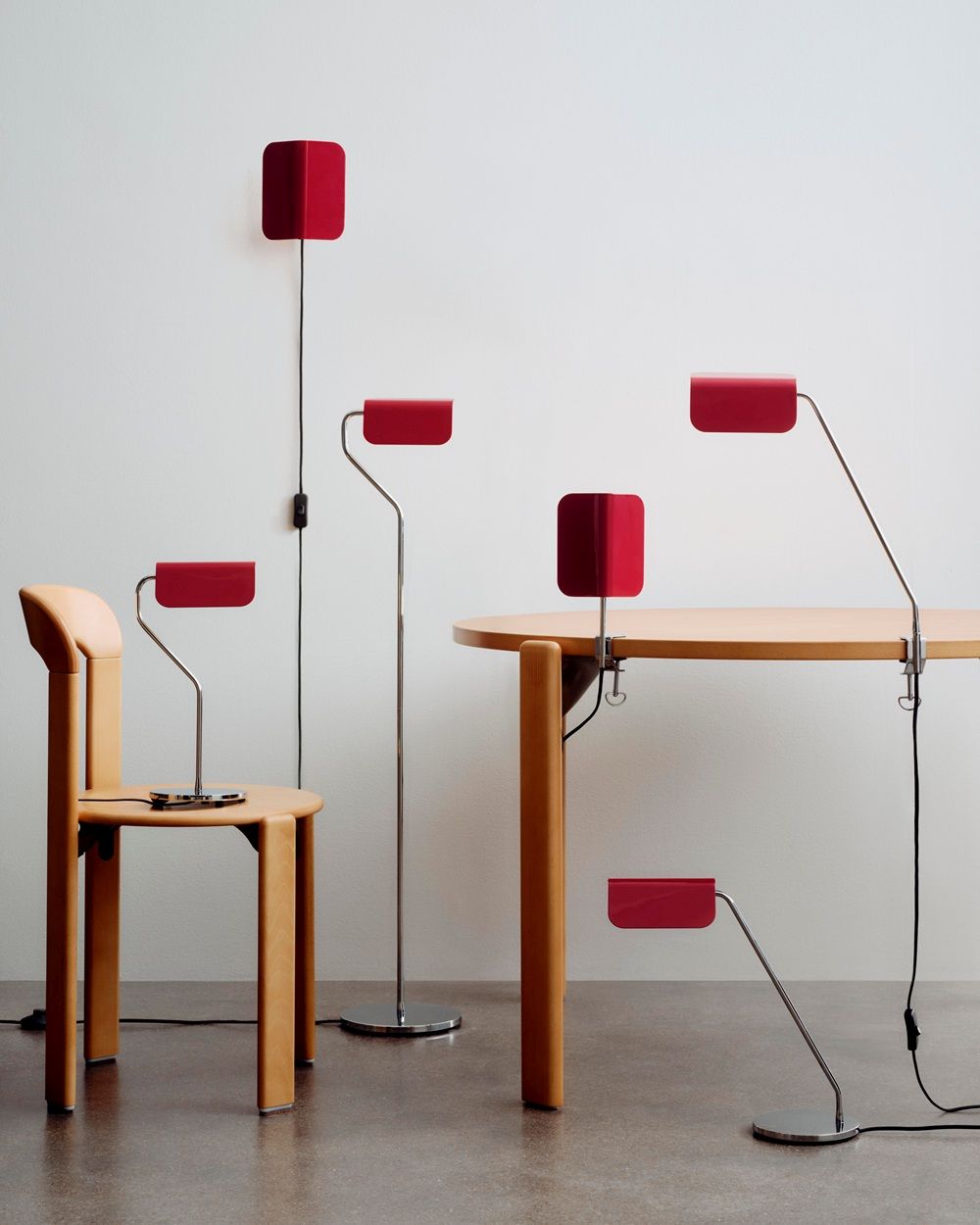 Apex Table Lamp Oyster Lampe de table Hay