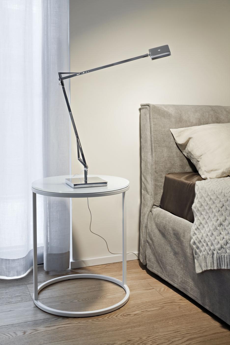 Kelvin Edge Base Lampe de table Flos Blanc