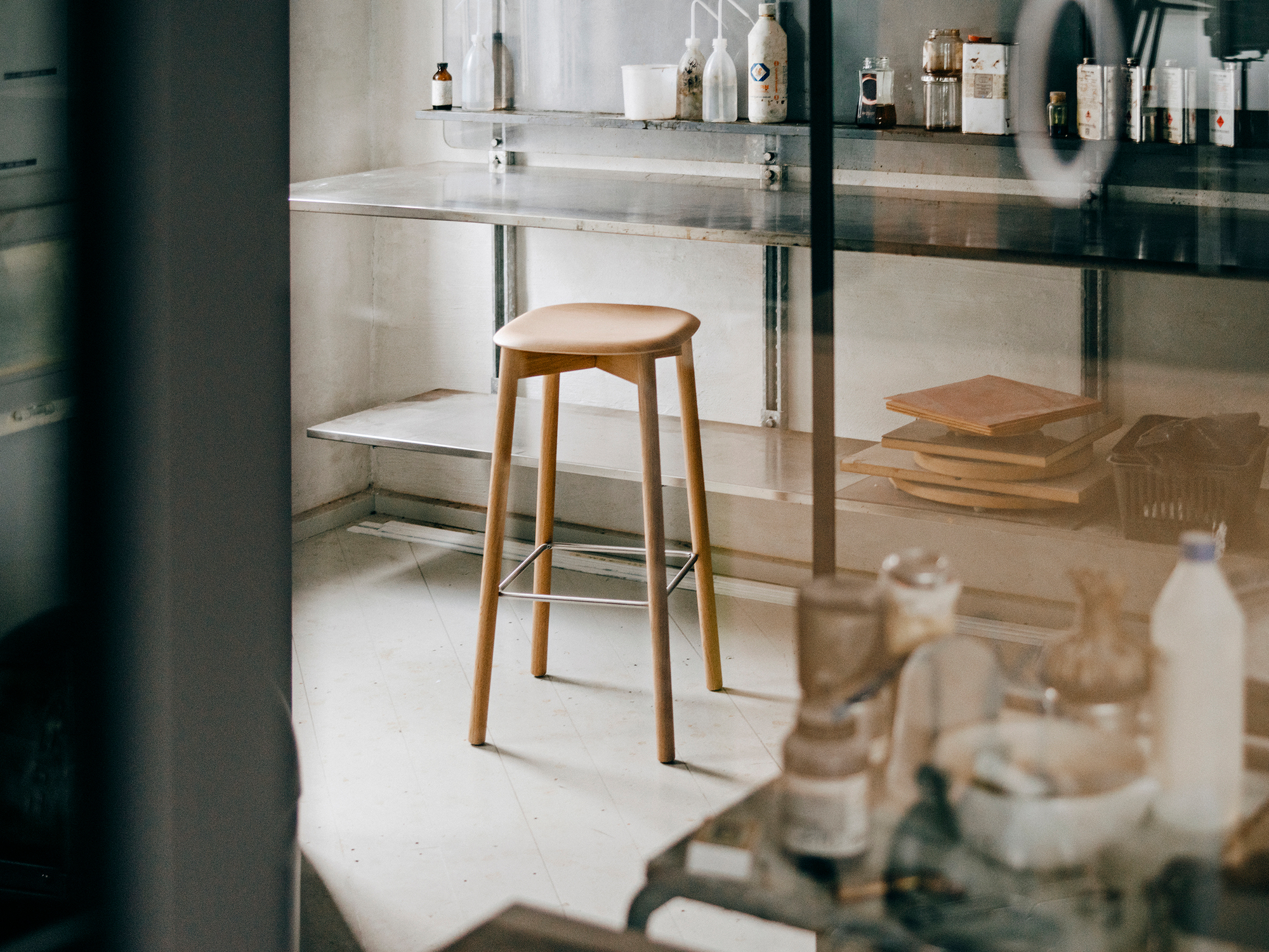 Soft Edge 82 Stool Tabouret Hay