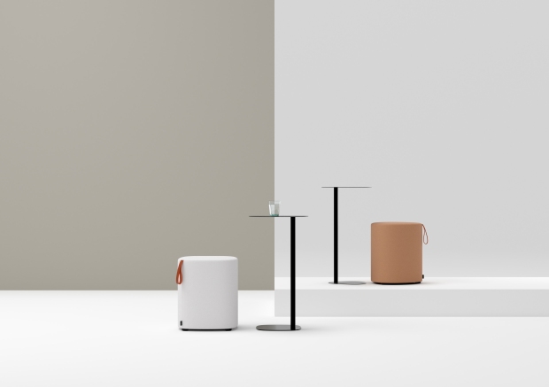 Pully Square Tabouret Cascando