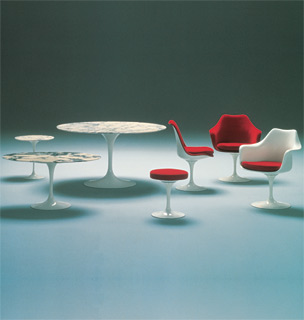 Chaise Tulipe, chaise non pivotante, Knoll International PIÈCE D'EXPOSITION