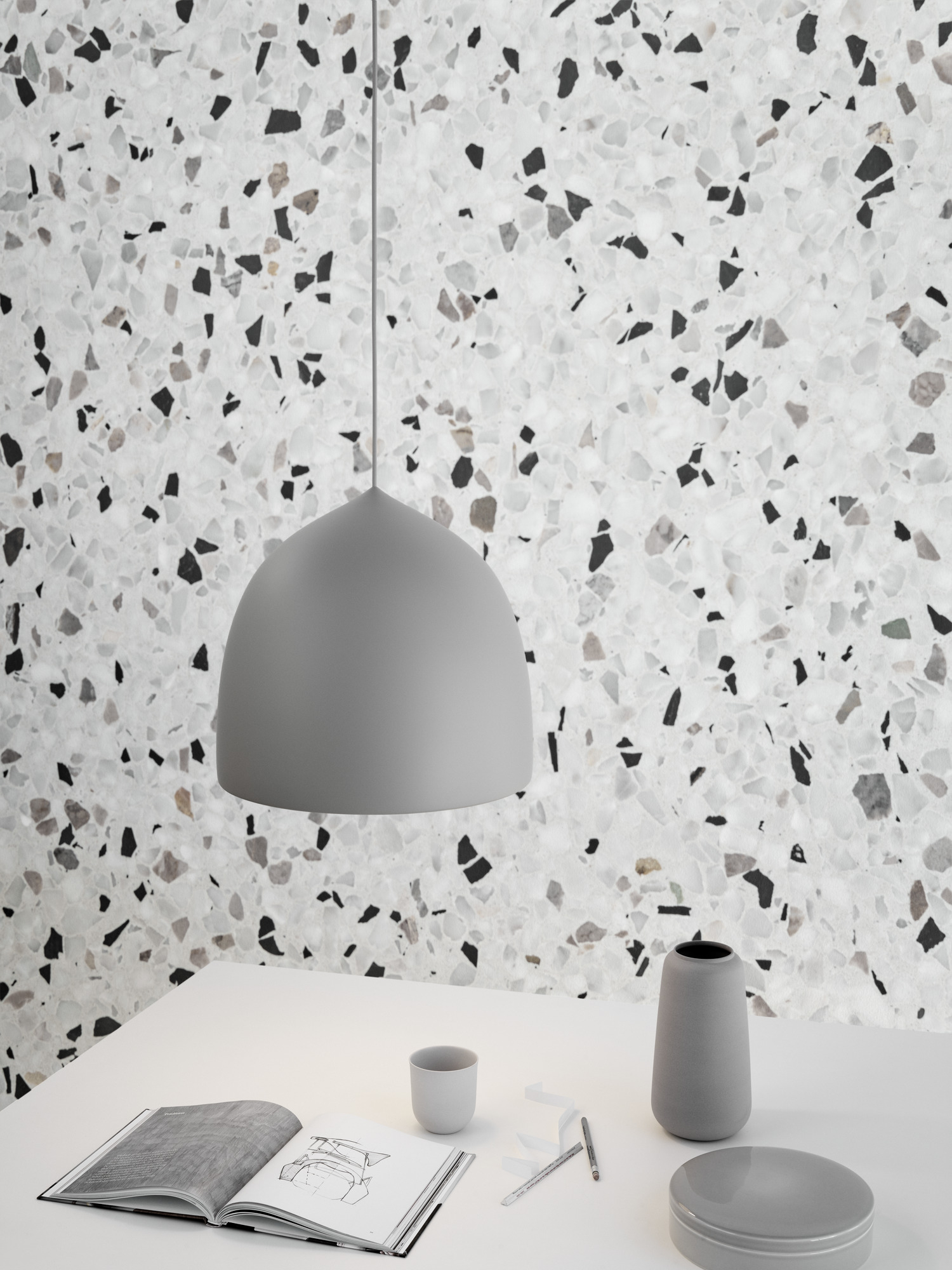 Suspence P1 Lampe à Suspension Fritz Hansen Blanc