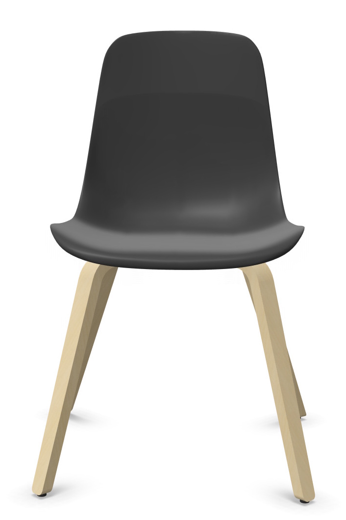 Chaise Elephantino structure en bois Kristalia