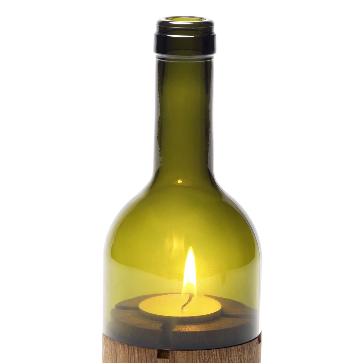 verre de remplacement pour la lumière du vin vert Side by Side OFFRE SPECIALE