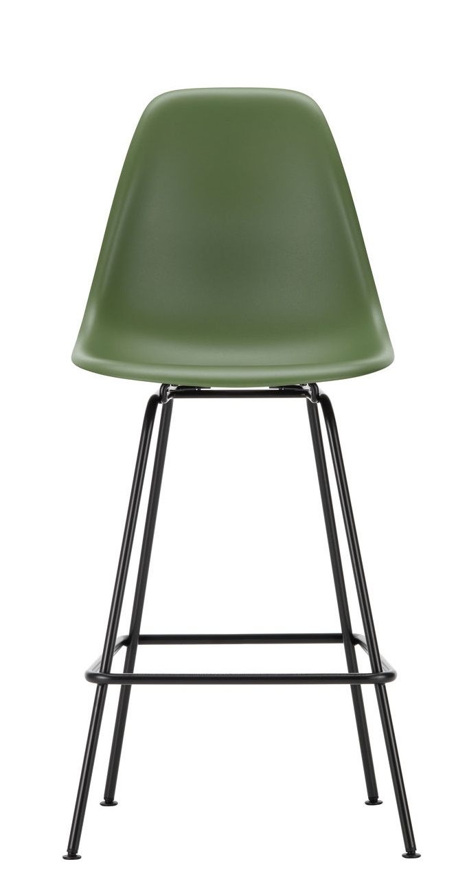 Eames Plastic Bar Stool Tabouret de bar moyen Vitra
